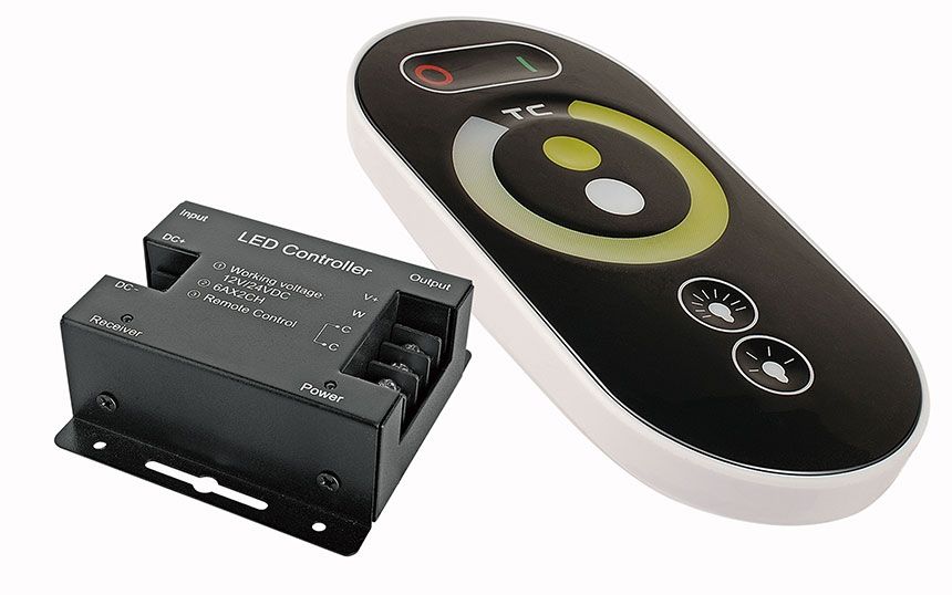 Touch color temperature controller