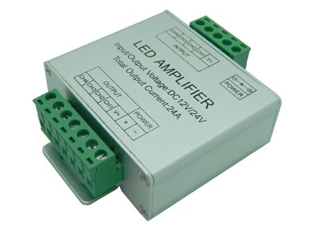 4 Circuit Aluminum Shell RGBW Amplifier
